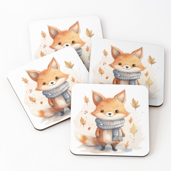 Item preview, Vintage cute fox design  designed and sold by puyparole.