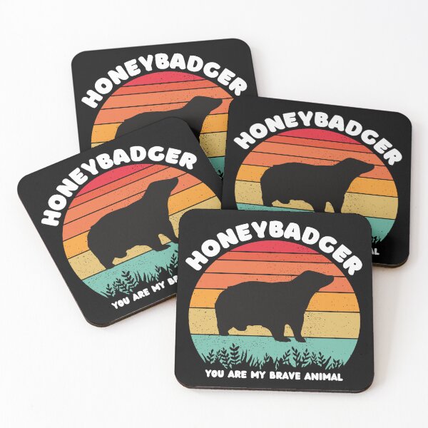 Item preview, Honey Badger You Are My Brave Animal designed and sold by Palati-Watt.