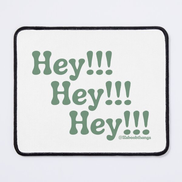 Item preview, Hey hey hey! v4, light green | @lilsboobthangs designed and sold by lilsboobthangs.