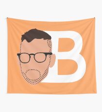 Bleachers (White) Wall Tapestry