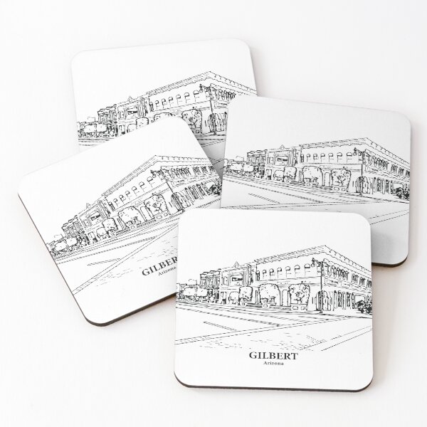 Artikelvorschau, Gilbert – Arizona entworfen und verkauft von Lakeric Cityscapes.