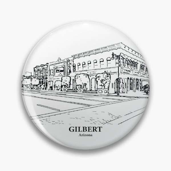 Artikelvorschau, Gilbert – Arizona entworfen und verkauft von Lakeric Cityscapes.