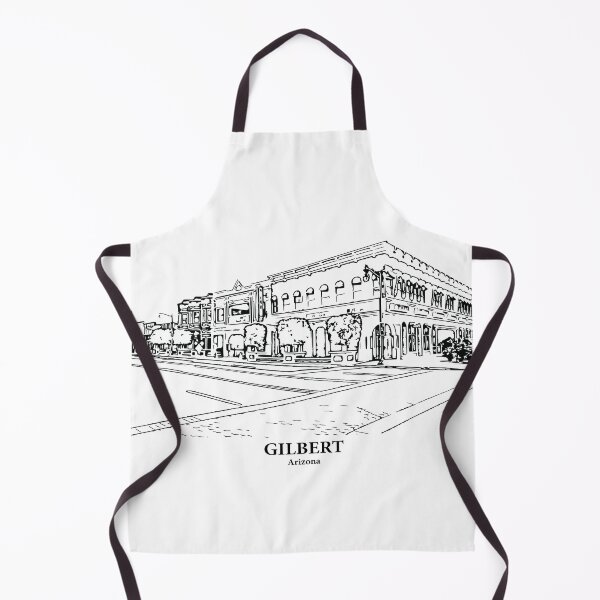 Artikelvorschau, Gilbert – Arizona entworfen und verkauft von Lakeric Cityscapes.