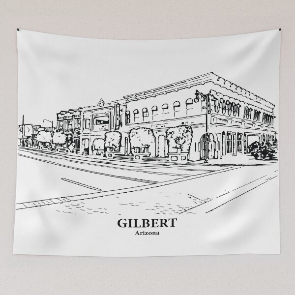 Item preview, Gilbert-Arizona designed and sold by Lakeric Cityscapes.