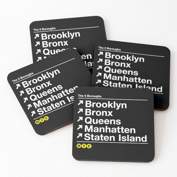 Item preview, The 5 Boroughs designed and sold by NYC  Subway Styles.