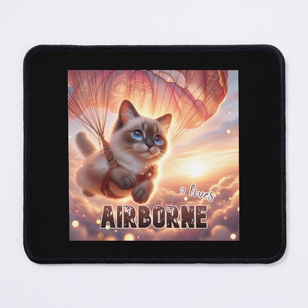 Item preview, 9 lives airborne designed and sold by ki-mer-a.