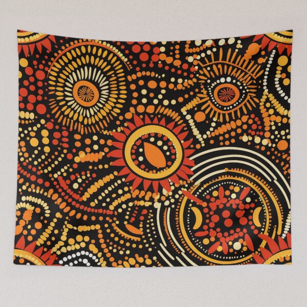 Item preview, aboriginal, ornamental, abstract, geometric, ethnic designed and sold by MaraDigitalart.