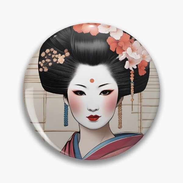 Item preview, Geisha orange and red  designed and sold by Coolparrotgirl.