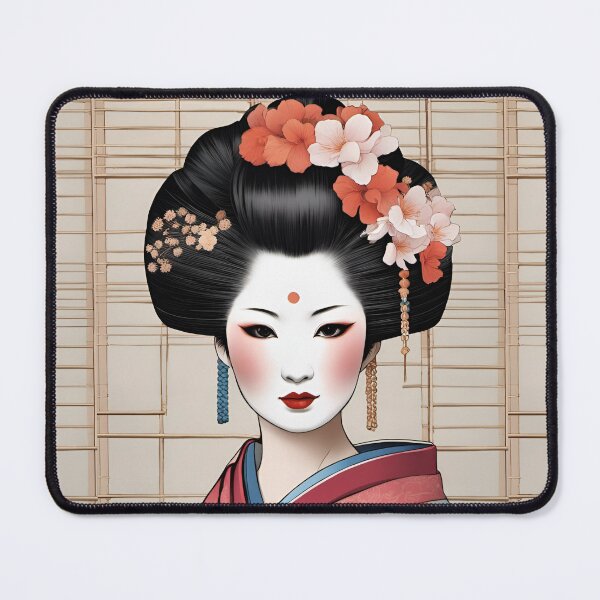 Item preview, Geisha orange and red  designed and sold by Coolparrotgirl.