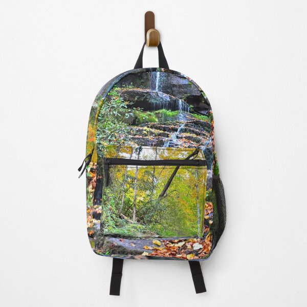 Item preview, Pickens County South Carolina Virginia Hawkins Falls Vertical In Autumn designed and sold by LisaWootenPhoto.