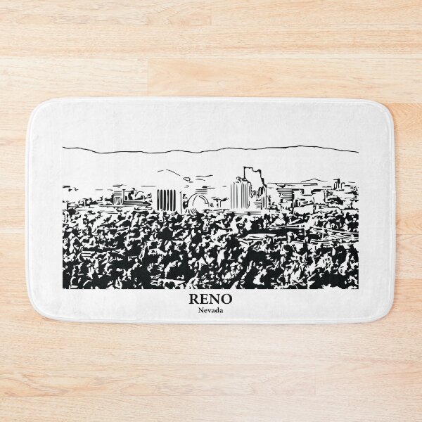 Item preview, Reno - Nevada designed and sold by Lakeric Cityscapes.