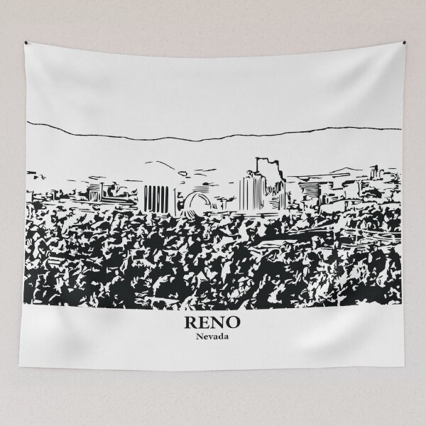 Item preview, Reno - Nevada designed and sold by Lakeric Cityscapes.