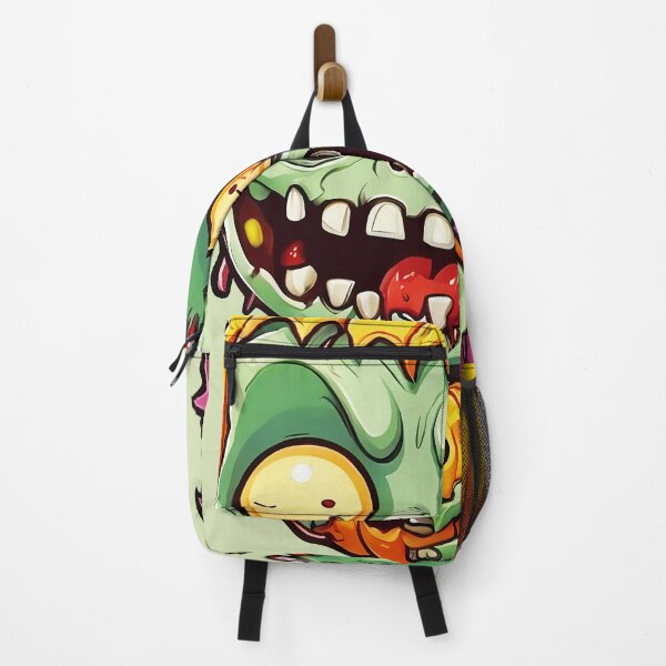 Item preview, #zombie eating Pumpkin, Cute zombie, Watercolor zombie face, funny zombie face, colorful zombie, zombie drawing designed and sold by deluxelion.