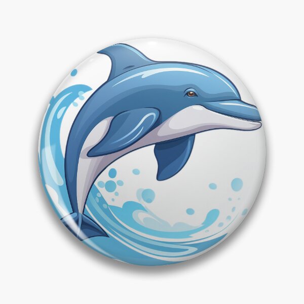 Artikelvorschau, Springender Delphin entworfen und verkauft von RENcraft.