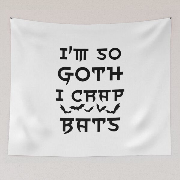 Item preview, I'm so goth I crap bats designed and sold by yoshra.