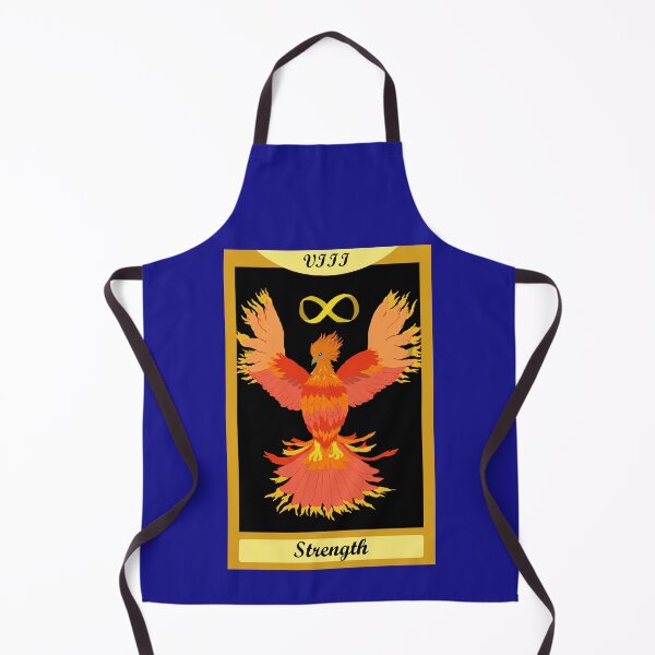 Item preview, Strength Bird Tarot Card With Phoenix designed and sold by TiffinByLK.