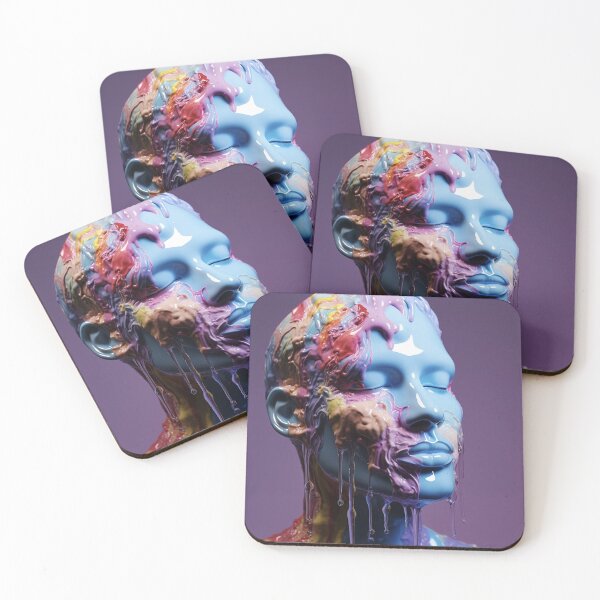 Item preview, Abstract faces art designed and sold by nomiraclehere.