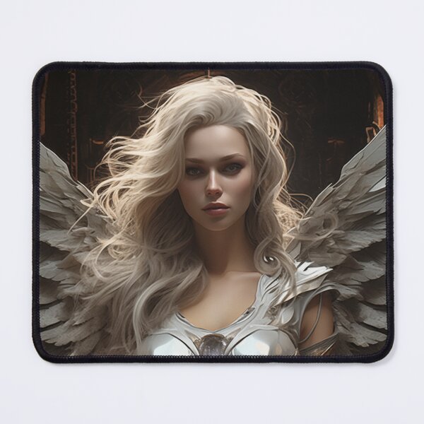 Item preview, Silver Seraph: Guardian's Splendor designed and sold by smartart42.