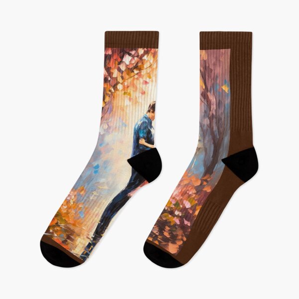 Item preview, Dream Date in the Spring Brushstroke Digital Art designed and sold by acrylicartp.