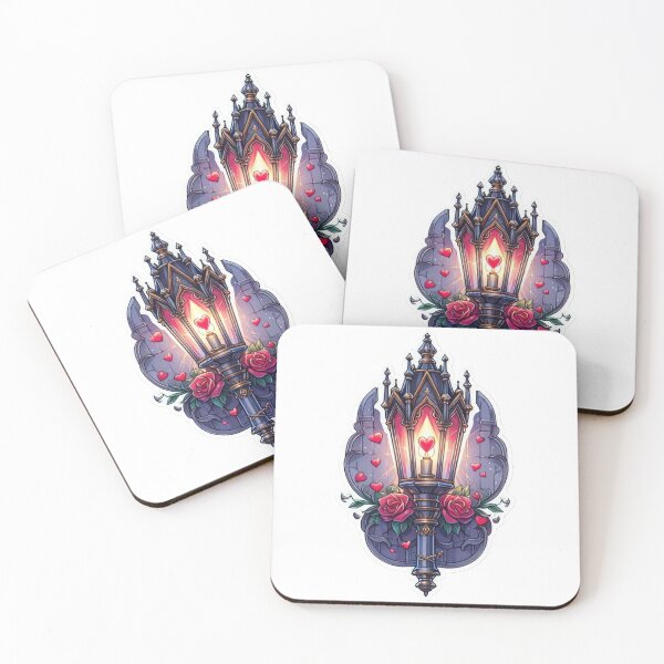 Item preview, Gothic lantern valentines day goth Sticker designed and sold by Expressions-Sel.