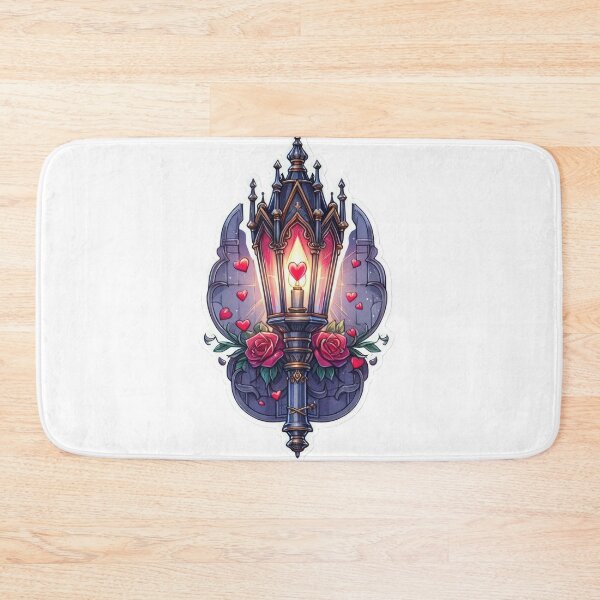 Item preview, Gothic lantern valentines day goth Sticker designed and sold by Expressions-Sel.