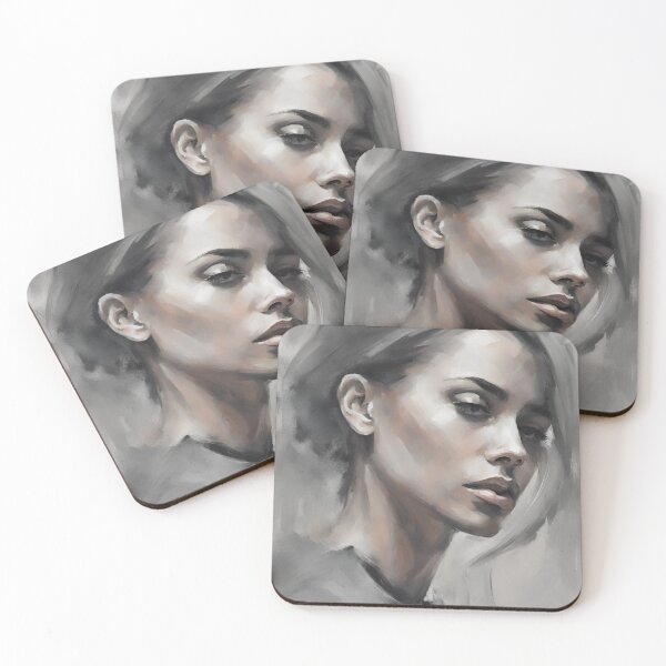 Item preview, Sleek Sophistication - Shades of Gray Mireille designed and sold by BPMagic.