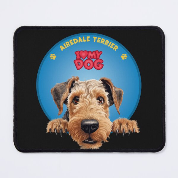 Item preview, I Love my dog Airedale Terrier designed and sold by SerhiiArt.