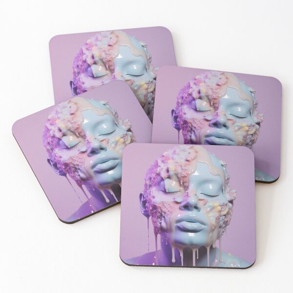 Item preview, Abstract faces art designed and sold by nomiraclehere.