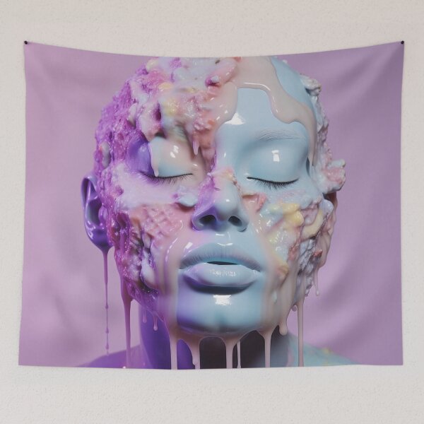 Item preview, Abstract faces art designed and sold by nomiraclehere.