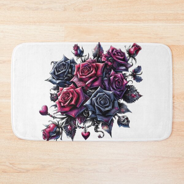 Item preview, Gothic Roses valentines day goth Sticker designed and sold by Expressions-Sel.