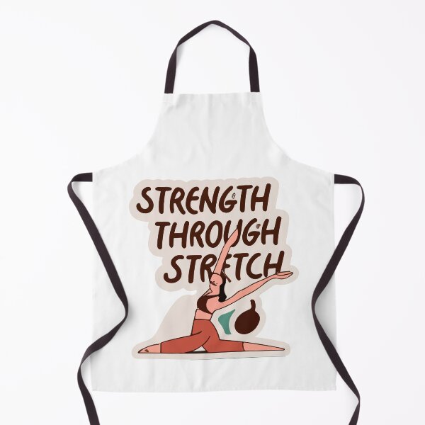 Item preview, Strength Through Stretch - Pilates Pose Illustration designed and sold by NiftyWrx.