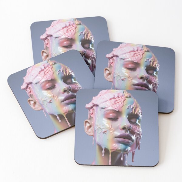 Item preview, Abstract faces art designed and sold by nomiraclehere.