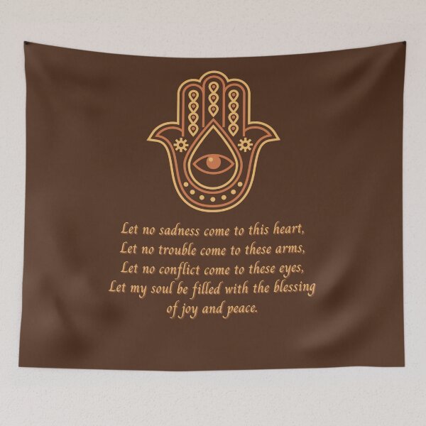 Item preview, Hamsa Eye. Beautiful Hamsa Prayer designed and sold by Rebel-Design.