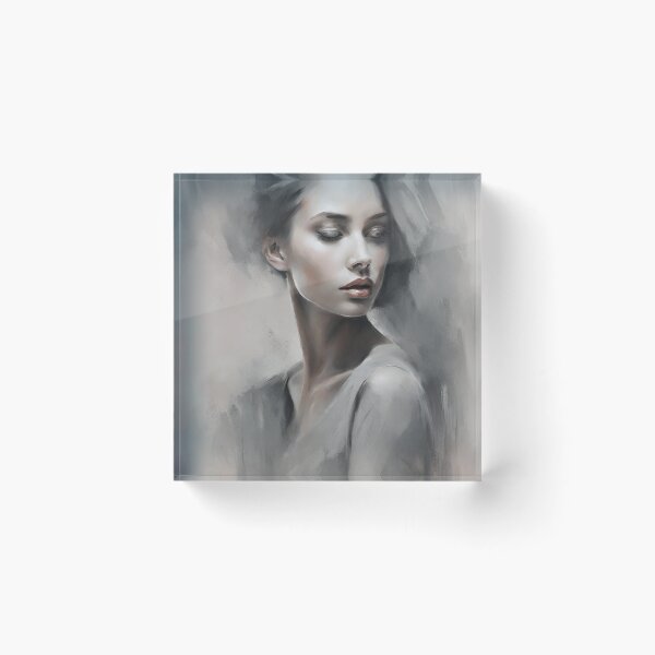 Artikelvorschau, Sleek Sophistication - Shades of Grey Amara entworfen und verkauft von BPMagic.