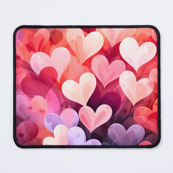 Item preview, Floating Hearts Valentine's Digital Art designed and sold by acrylicartp.