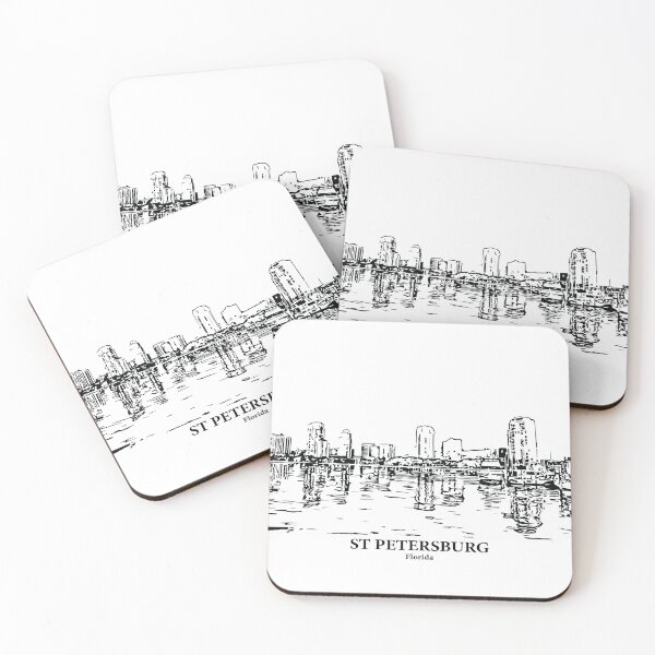 Item preview, St Petersburg - Florida designed and sold by Lakeric Cityscapes.