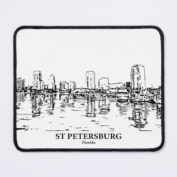 Item preview, St Petersburg - Florida designed and sold by Lakeric Cityscapes.