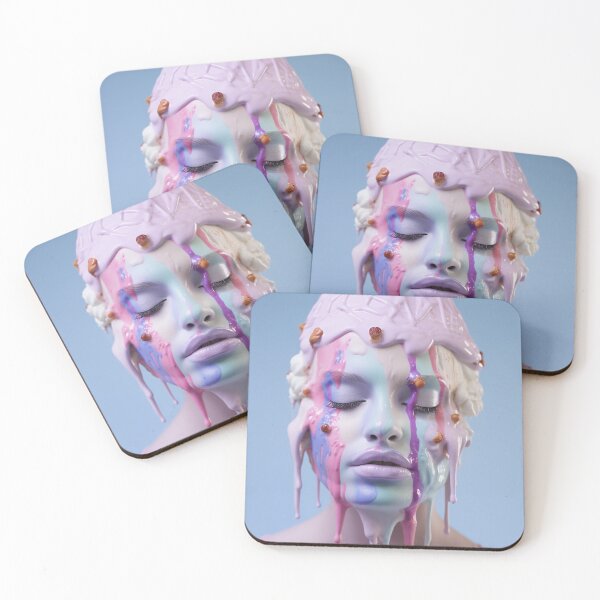 Item preview, Abstract faces art designed and sold by nomiraclehere.