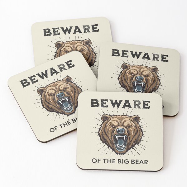 Item preview, Beware Of Bear designed and sold by RockBeeDesigns.