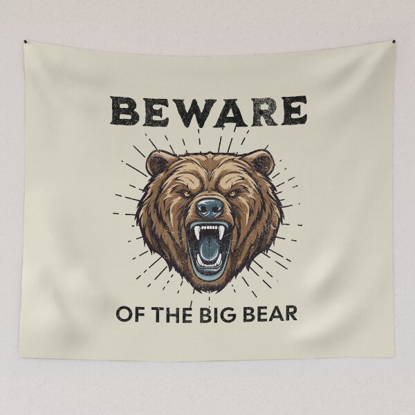 Item preview, Beware Of Bear designed and sold by RockBeeDesigns.