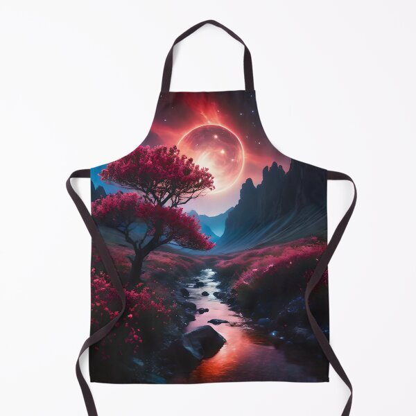 Item preview, World Of The Iridescent Red Moon designed and sold by tobyheward.