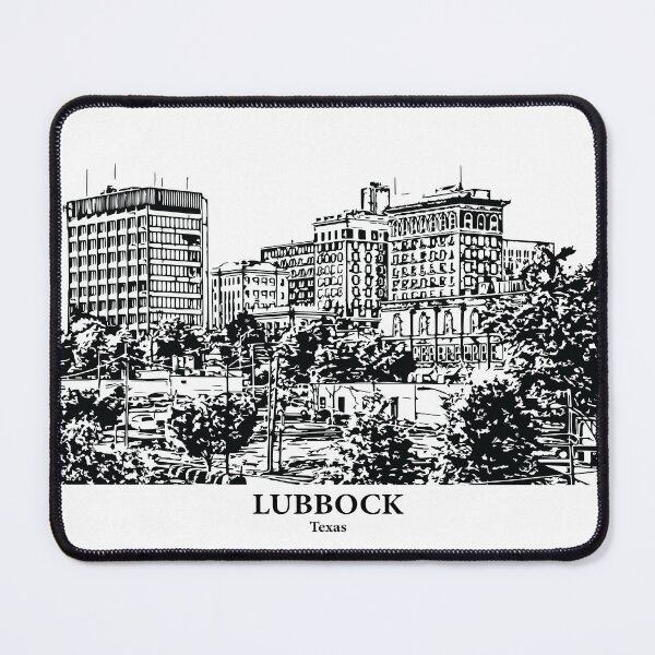 Item preview, Lubbock - Texas designed and sold by Lakeric Cityscapes.