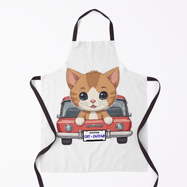 Item preview, Cut Cat in Red Car designed and sold by Digital Dreams Arts.