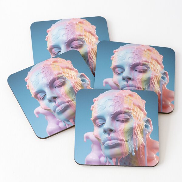 Item preview, Abstract faces art designed and sold by nomiraclehere.