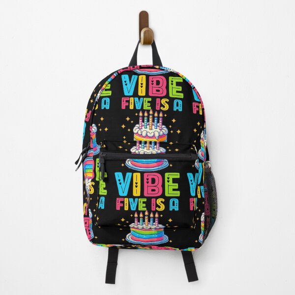 Item preview, Five Is A Vibe 5th birthday designed and sold by KawaiiFoodArt.