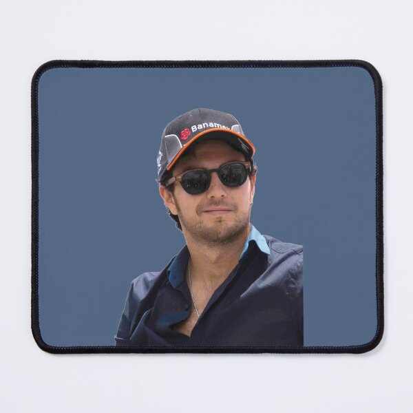 Item preview, Sergio Checo F1 Driver in Black Tshirt Smiling F1 Team Max Teammate designed and sold by FormulaGTee1.