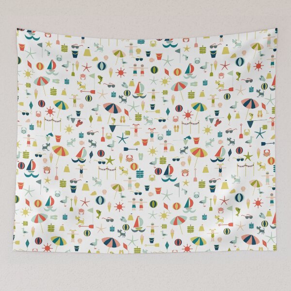 Item preview, Summertime, a Beach Holiday designed and sold by krisevansart.