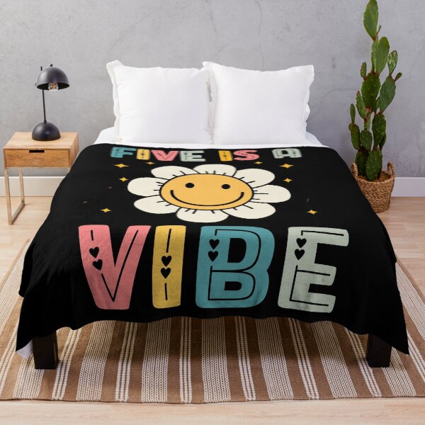 Item preview, Five Is A Vibe 5th birthday designed and sold by KawaiiFoodArt.