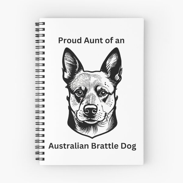 Item preview, (Larger Font) Proud Aunt of an Australian Brattle Dog designed and sold by vcalemine.