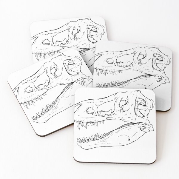 Item preview, T-Rex Skull Illustration designed and sold by sammyuel.